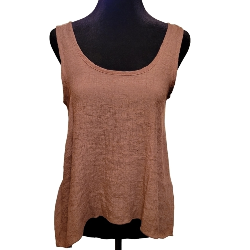 ❣️3 for $25❣️ brown sleeveless top